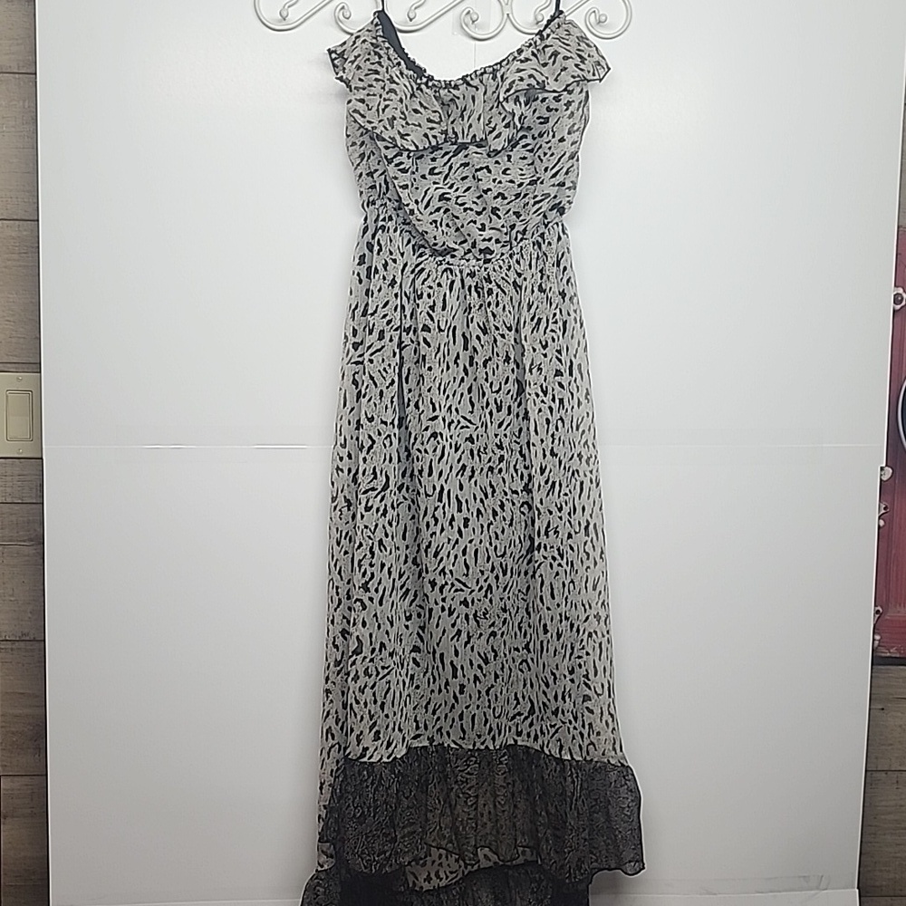 Royal Love leopard print sleeveless dress
